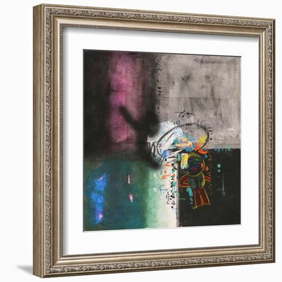 Exude-Sattar Darwich-Framed Art Print