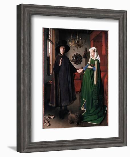 Eyck: Arnolfini Marriage-Jan van Eyck-Framed Giclee Print