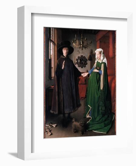 Eyck: Arnolfini Marriage-Jan van Eyck-Framed Giclee Print