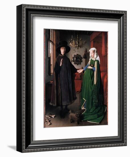 Eyck: Arnolfini Marriage-Jan van Eyck-Framed Giclee Print