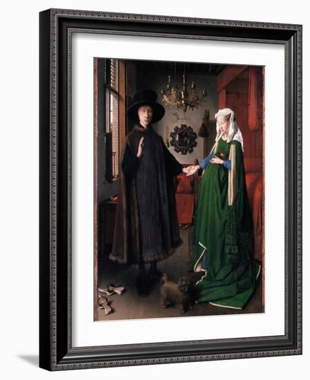 Eyck: Arnolfini Marriage-Jan van Eyck-Framed Giclee Print