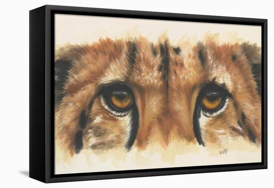 Eye-Catching Cheetah-Barbara Keith-Framed Premier Image Canvas