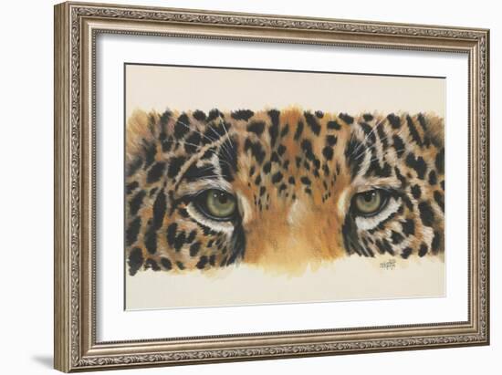 Eye-Catching Jaguar-Barbara Keith-Framed Giclee Print