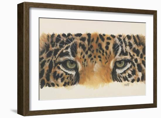 Eye-Catching Jaguar-Barbara Keith-Framed Giclee Print