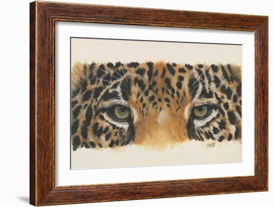 Eye-Catching Jaguar-Barbara Keith-Framed Giclee Print