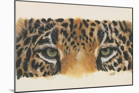 Eye-Catching Jaguar-Barbara Keith-Mounted Giclee Print