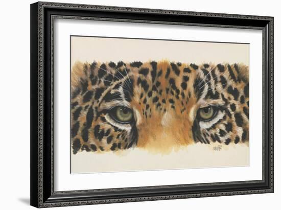 Eye-Catching Jaguar-Barbara Keith-Framed Giclee Print