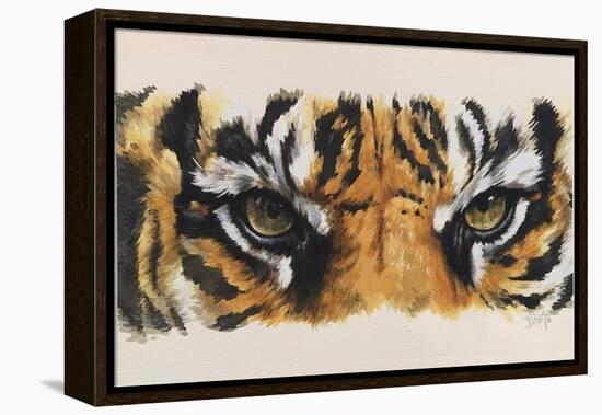 Eye-Catching Tiger-Barbara Keith-Framed Premier Image Canvas