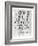 Eye Chart I-Andrea James-Framed Premium Giclee Print