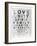 Eye Chart I-Andrea James-Framed Premium Giclee Print