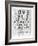 Eye Chart I-Andrea James-Framed Premium Giclee Print