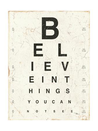 Eye Chart Art