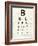 Eye Chart I-Jess Aiken-Framed Art Print