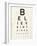 Eye Chart I-Jess Aiken-Framed Art Print