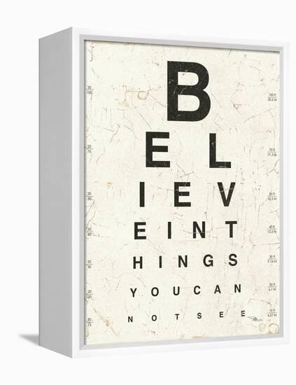 Eye Chart I-Jess Aiken-Framed Stretched Canvas