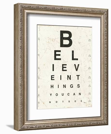 Eye Chart I-Jess Aiken-Framed Premium Giclee Print