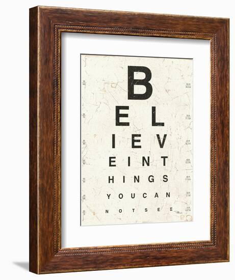 Eye Chart I-Jess Aiken-Framed Premium Giclee Print