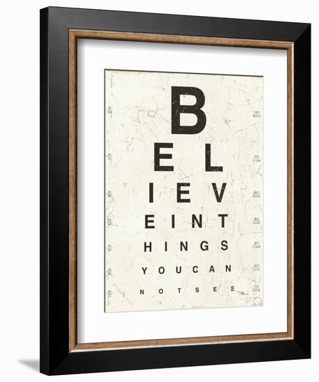 Eye Chart I-Jess Aiken-Framed Premium Giclee Print