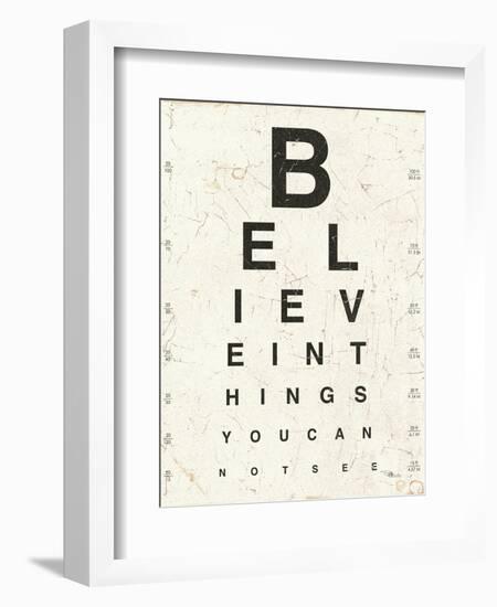 Eye Chart I-Jess Aiken-Framed Premium Giclee Print