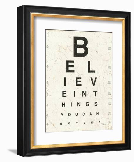 Eye Chart I-Jess Aiken-Framed Premium Giclee Print