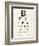 Eye Chart I-Jess Aiken-Framed Art Print