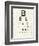 Eye Chart I-Jess Aiken-Framed Art Print