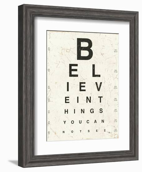 Eye Chart I-Jess Aiken-Framed Art Print