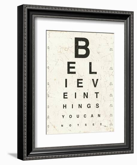 Eye Chart I-Jess Aiken-Framed Art Print