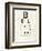 Eye Chart I-Jess Aiken-Framed Art Print