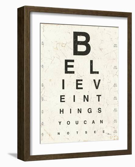 Eye Chart I-Jess Aiken-Framed Premium Giclee Print