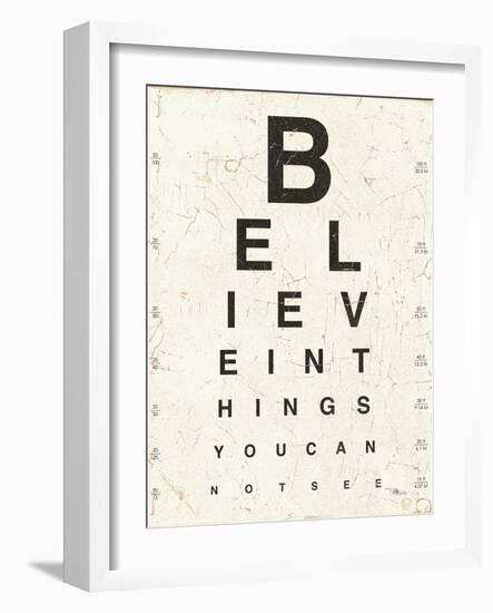 Eye Chart I-Jess Aiken-Framed Art Print