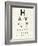 Eye Chart II-Jess Aiken-Framed Art Print