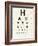 Eye Chart II-Jess Aiken-Framed Art Print