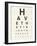 Eye Chart II-Jess Aiken-Framed Art Print