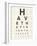 Eye Chart II-Jess Aiken-Framed Art Print