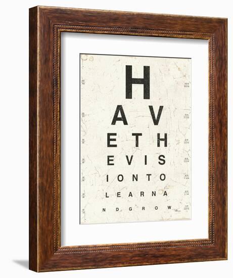 Eye Chart II-Jess Aiken-Framed Art Print