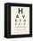 Eye Chart II-Jess Aiken-Framed Stretched Canvas