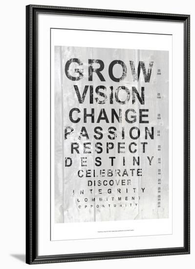 Eye Chart II-Andrea James-Framed Art Print