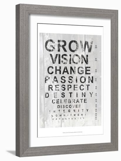 Eye Chart II-Andrea James-Framed Art Print