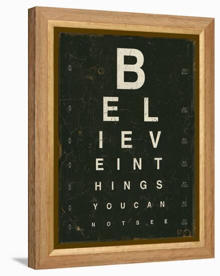 Eye Chart III-Jess Aiken-Framed Stretched Canvas