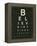 Eye Chart III-Jess Aiken-Framed Stretched Canvas