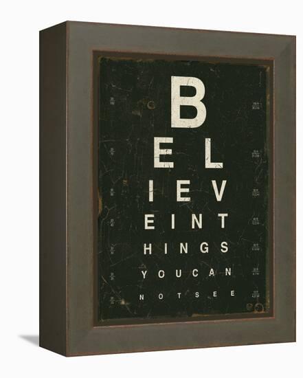 Eye Chart III-Jess Aiken-Framed Stretched Canvas