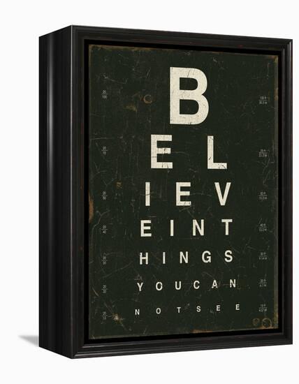 Eye Chart III-Jess Aiken-Framed Stretched Canvas