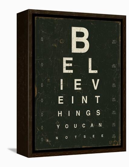 Eye Chart III-Jess Aiken-Framed Stretched Canvas