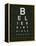 Eye Chart III-Jess Aiken-Framed Stretched Canvas