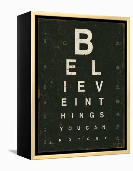 Eye Chart III-Jess Aiken-Framed Stretched Canvas