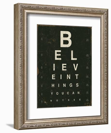 Eye Chart III-Jess Aiken-Framed Art Print