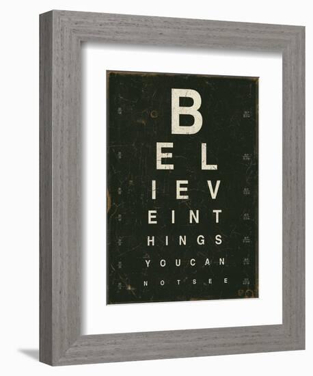 Eye Chart III-Jess Aiken-Framed Art Print