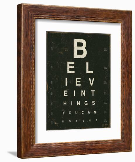 Eye Chart III-Jess Aiken-Framed Art Print