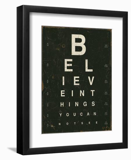 Eye Chart III-Jess Aiken-Framed Art Print